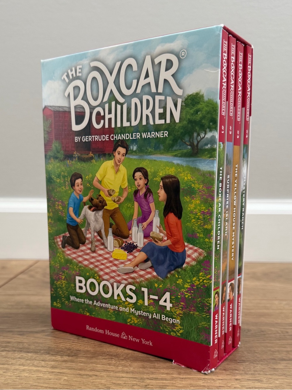 Boxcar Children Books 1-4 Boxed Set